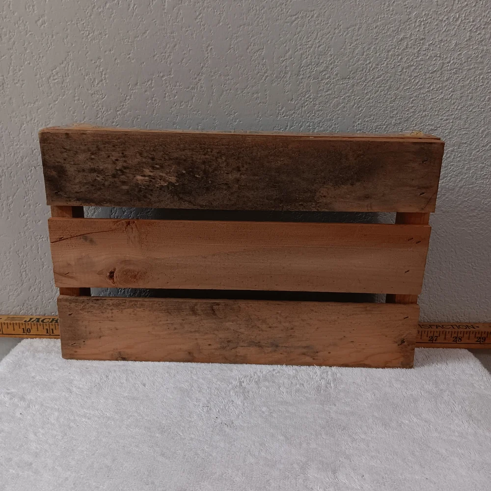 Rustic Wooden Bath Tray